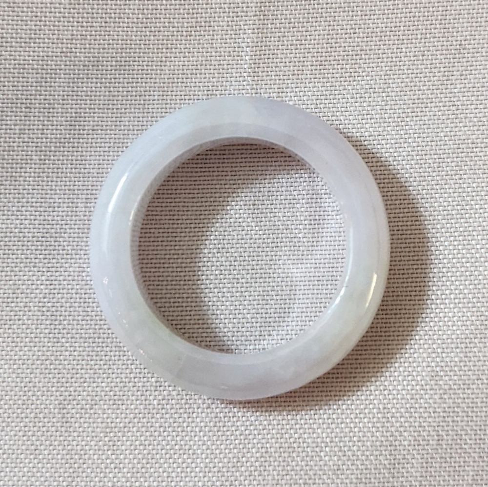 Natural Jade Ring - Size 7, 8